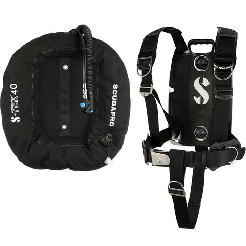 Scubapro S-TEK Donut Wing 40 + Pro Harness SS