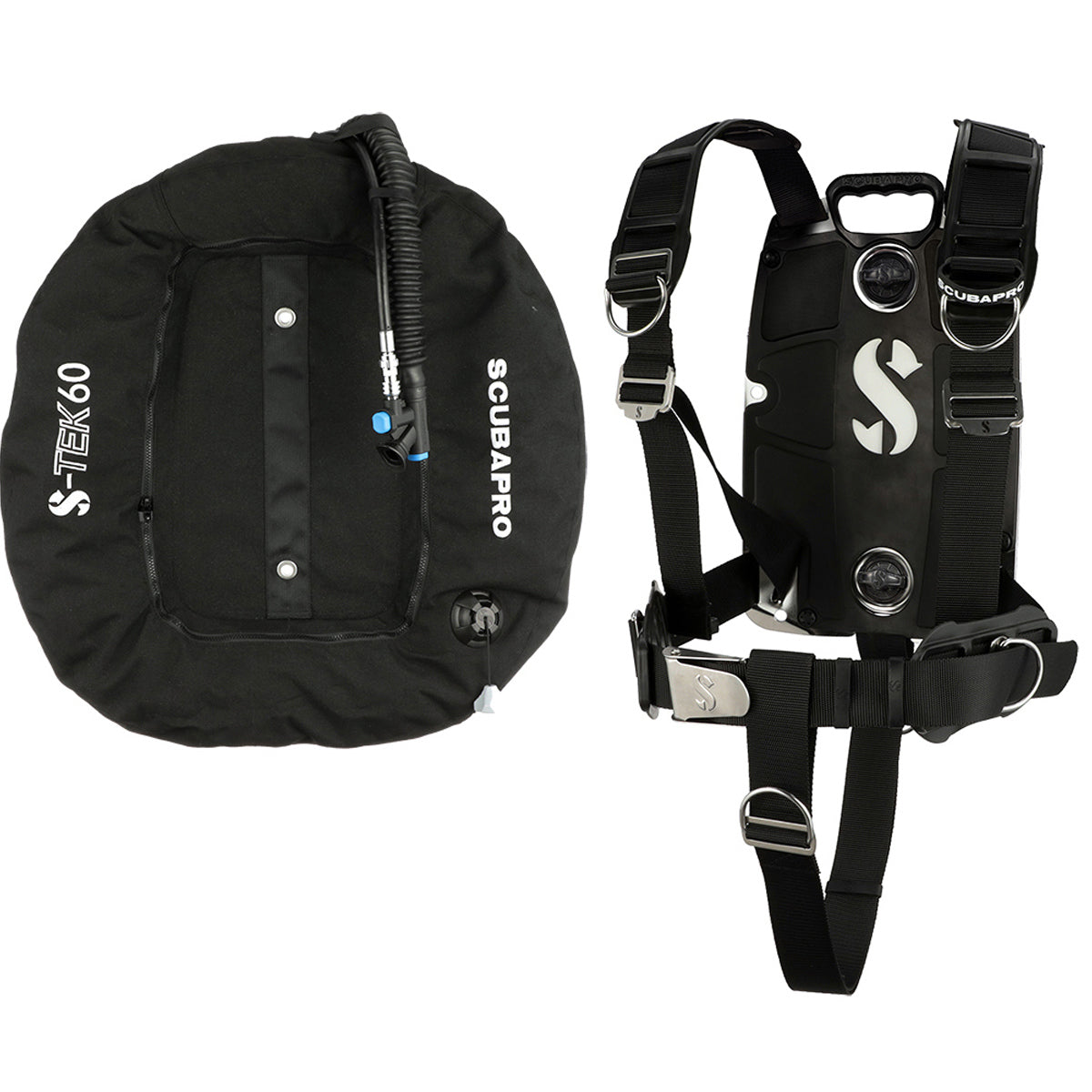 Scubapro S-TEK Donut Wing 60 + Pro Harness SS