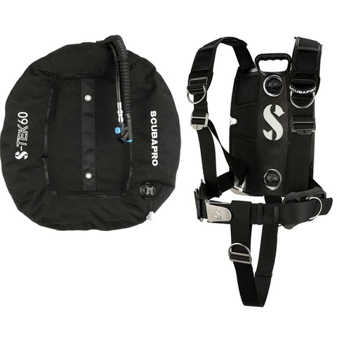 Scubapro S-TEK Donut Wing 60 + Pro Harness SS