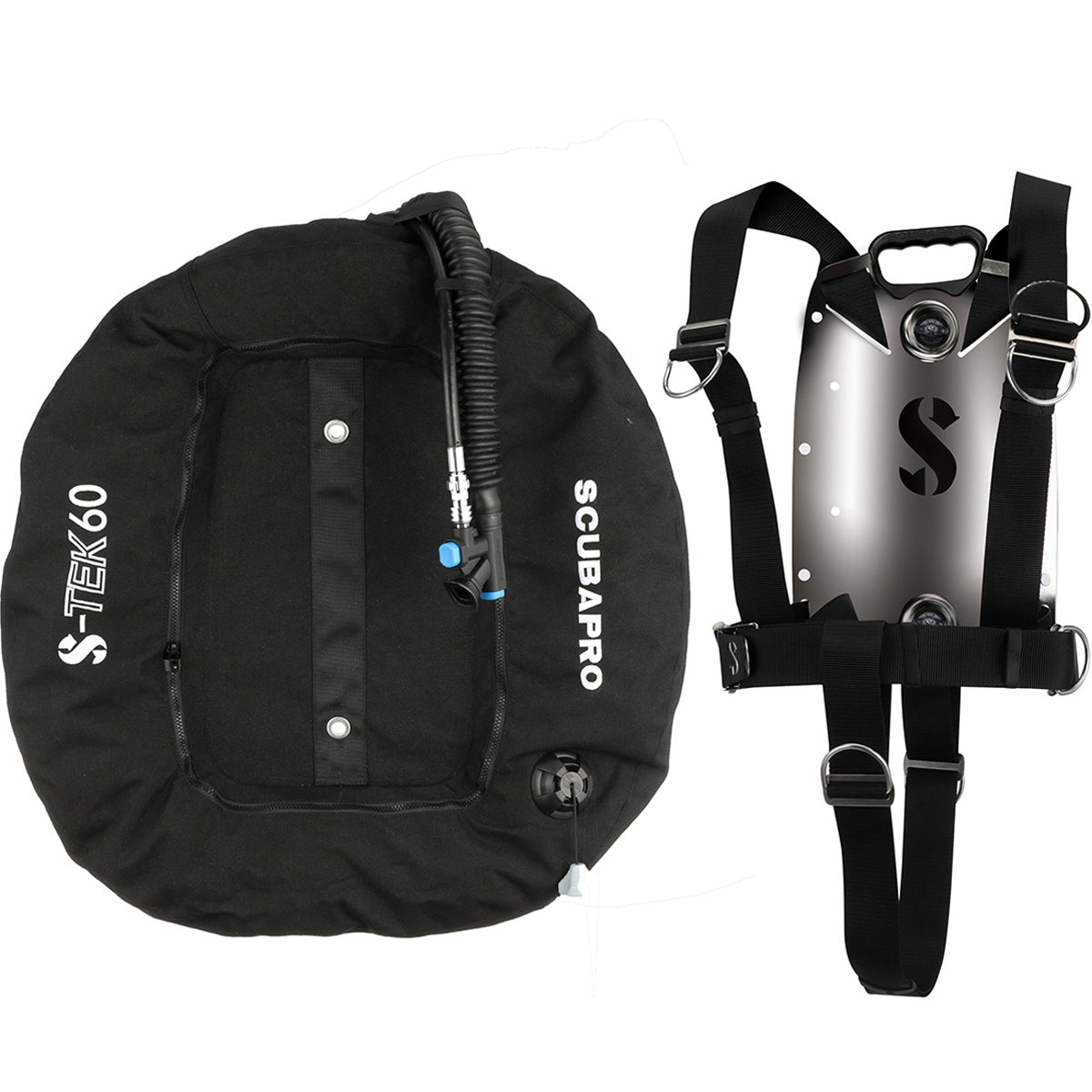 Scubapro S-TEK Donut Wing 60 + Pure Harness SS