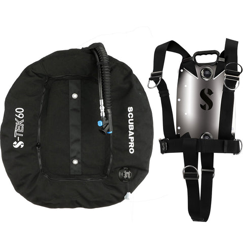 Scubapro S-TEK Donut Wing 60 + Pure Harness SS