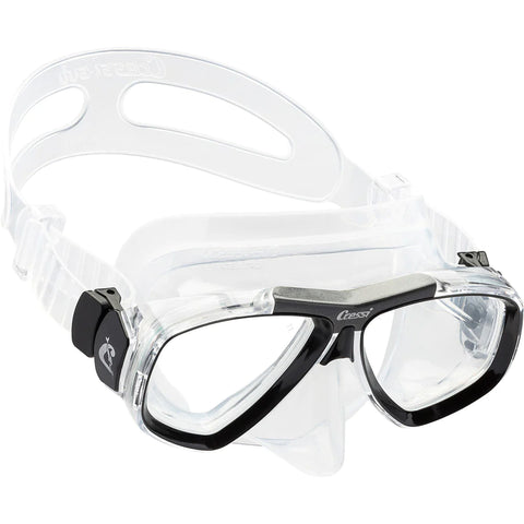 Cressi Focus Clear / Black | Diving Sports Canada | Vancouver
