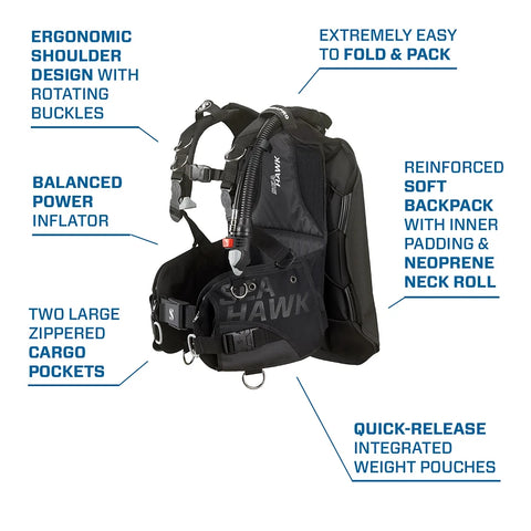 Scubapro Seahawk 2 with Balanced Inflator