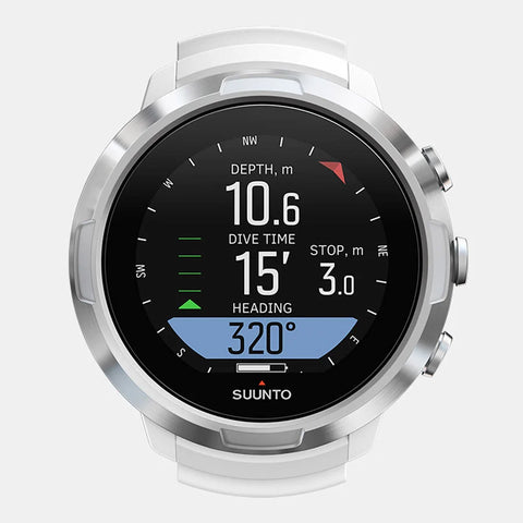 Suunto D5 Wrist Computer with USB Cable White