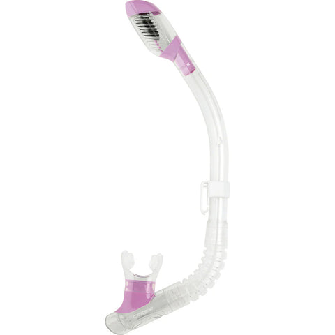 Cressi Mini Dry Kids Snorkel Lilac