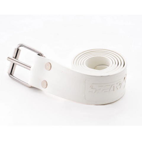 Spear Pro 4mm Marseilles Weight Belt White