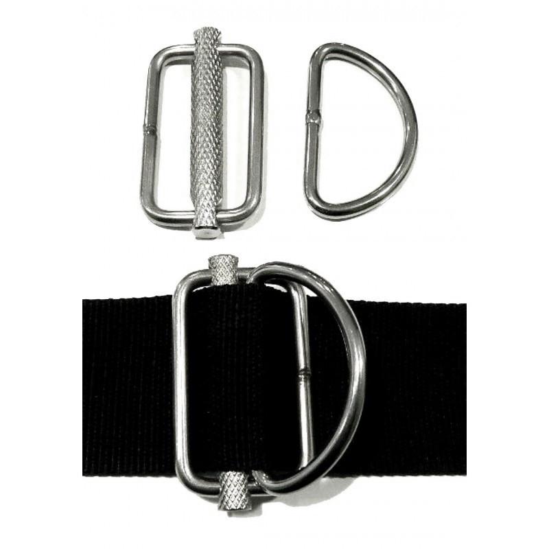 XDEEP Sliding Metal D-ring for Sidemount Harness | Diving Sports Canada | Vancouver