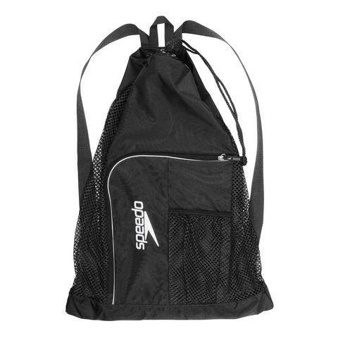 Speedo Deluxe Ventilator Mesh Bag Black | Diving Sports Canada