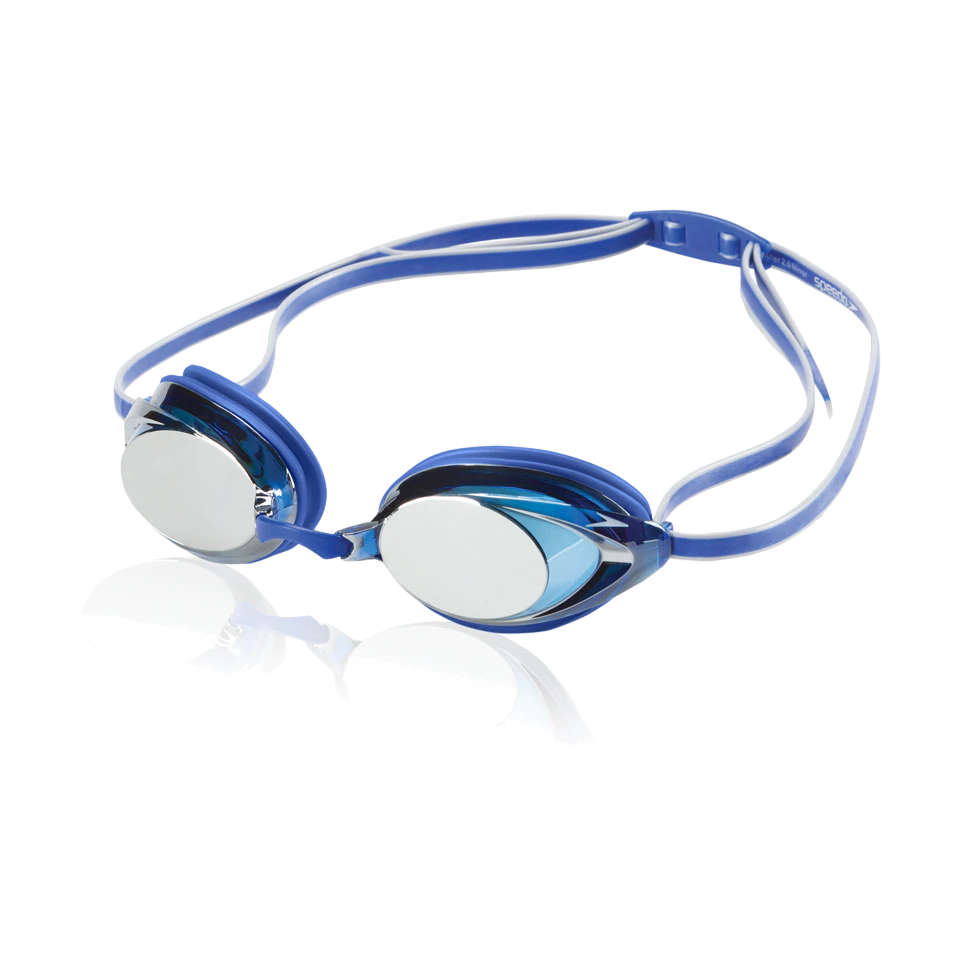 Speedo Vanquisher 2.0 Mirrored Goggle Blue | Diving Sports Canada