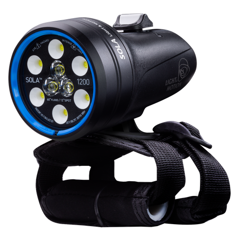 Light & Motion Sola Dive 1200 S/F | Diving Sports Canada