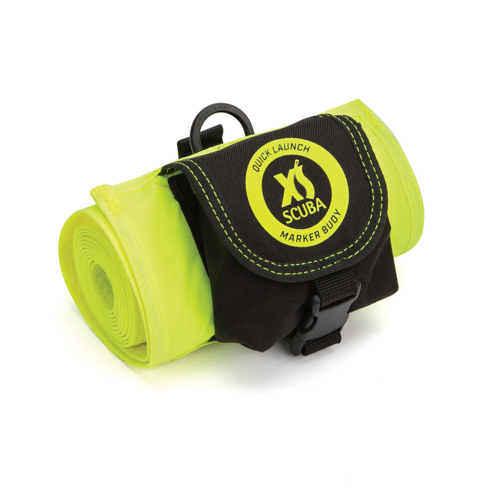 XS Scuba “Quick Launch” Marker Buoy Yellow | Diving Sports Canada