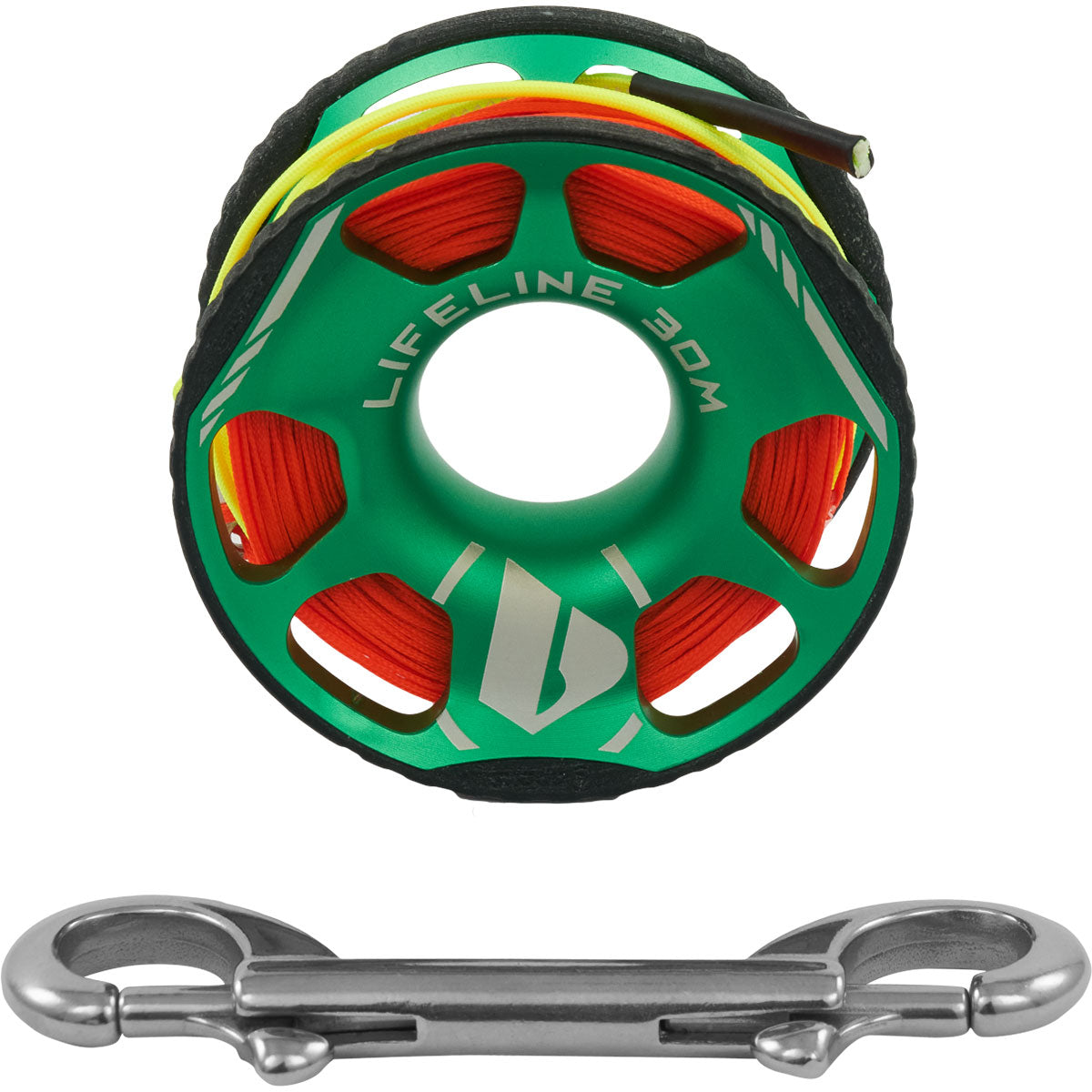 Apeks Lifeline Finger Spool 30M Green | Diving Sports Canada