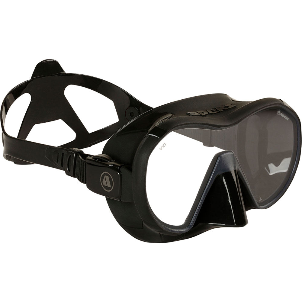 Apeks VX1 Black, Clear Lens | Diving Sports Canada