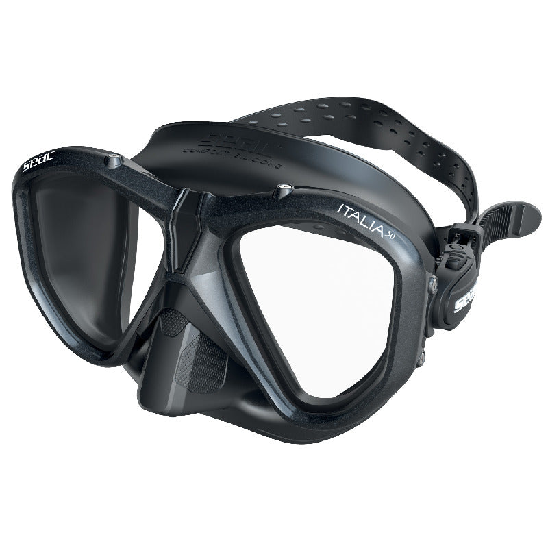 Seac Italia 50 S/BL Black Metal | Diving Sports Canada