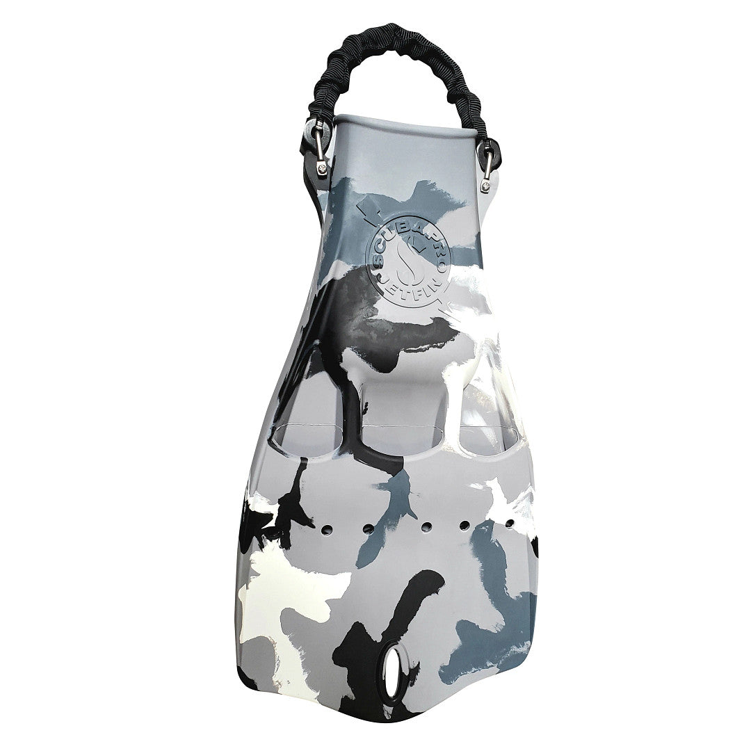 Scubapro Jet w/Spring Heel Strap White Camo | Diving Sports Canada