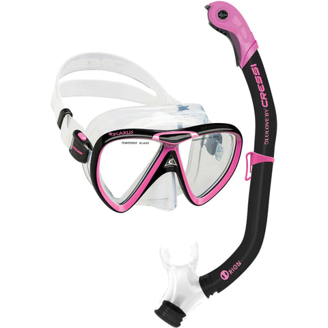 Cressi Ikarus & Orion Black/Pink | Diving Sports Canada | Vancouver