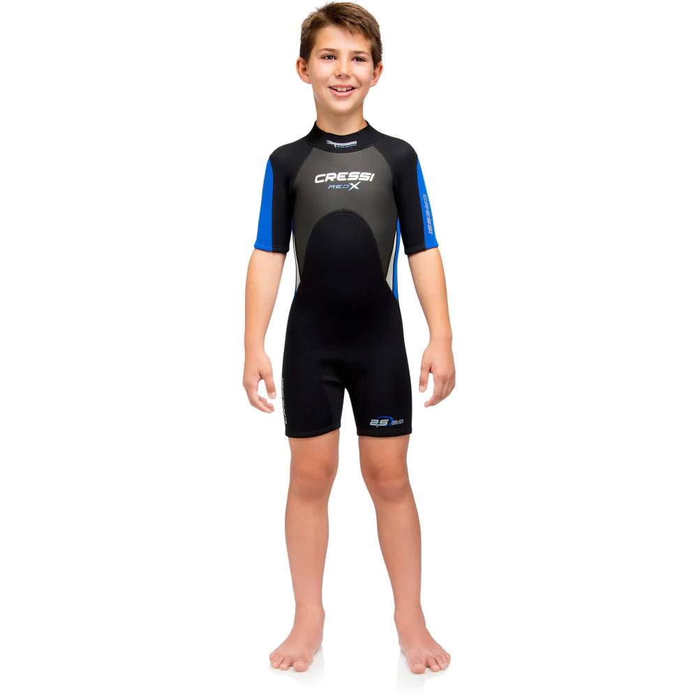 Cressi Med X Shorty 2.5mm Kids Boy | Diving Sports Canada