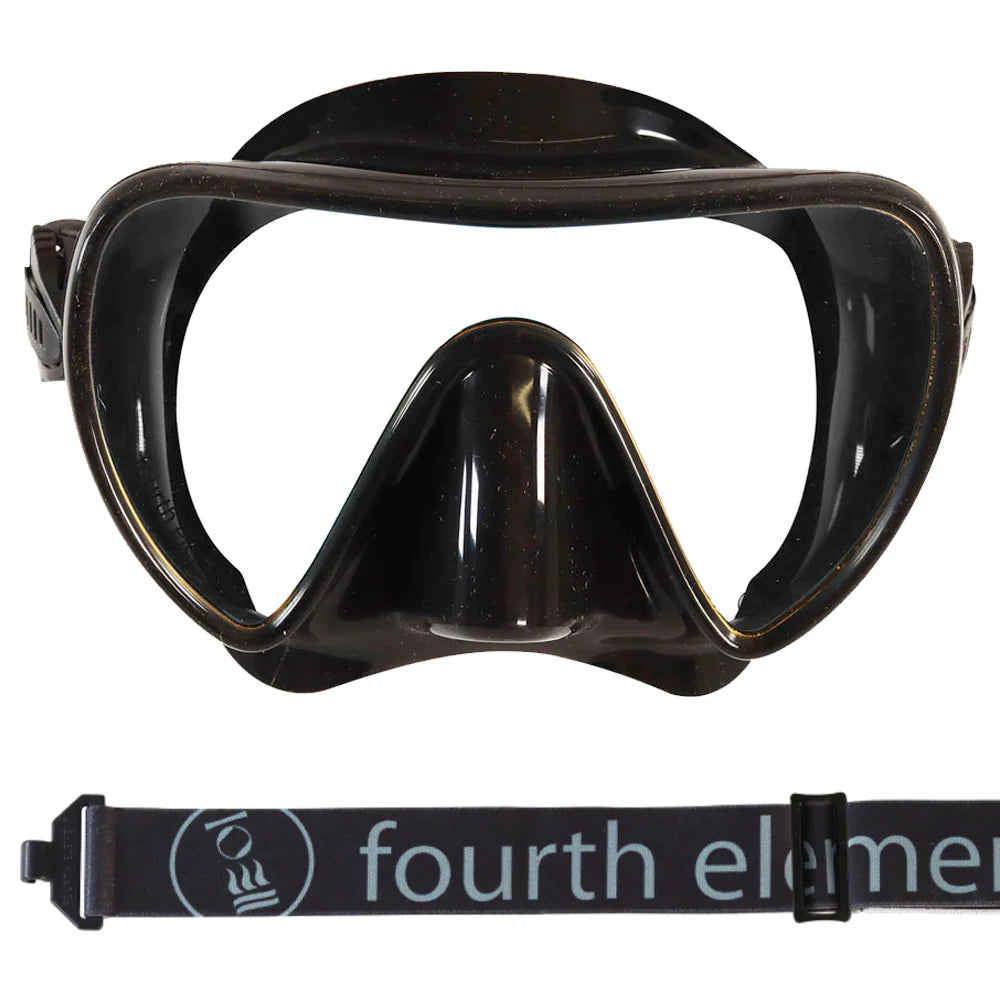 Fourth Element Scout Mask Clarity/Black | Diving Sports Canada | Vancouver