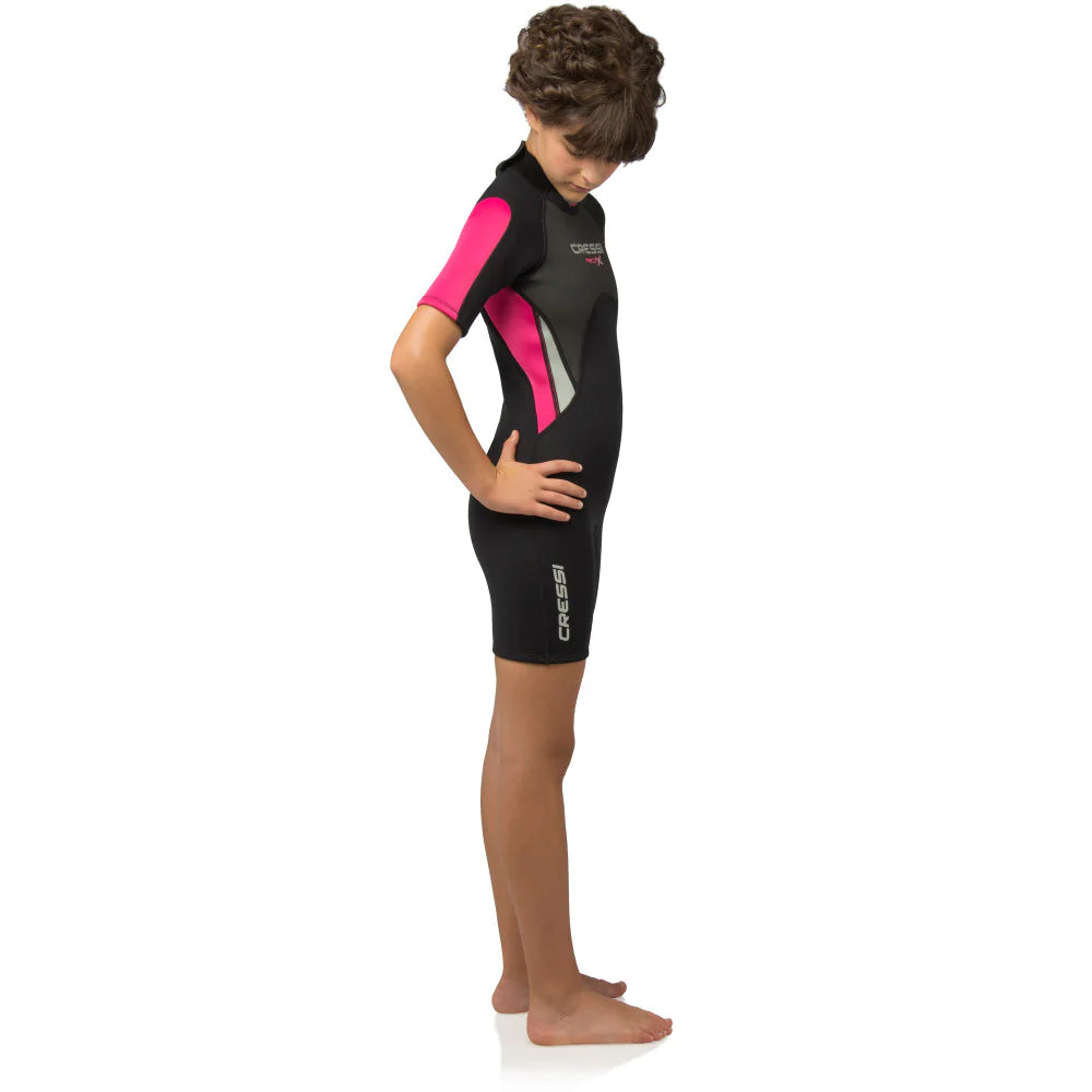 Cressi Med X Shorty 2.5mm Kids Girls | Diving Sports Canada
