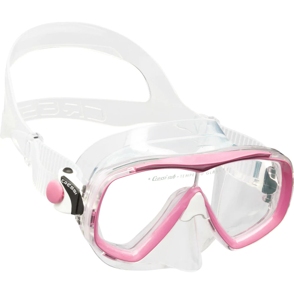 Cressi Mini Palau Set Youth Pink | Diving Sports Canada